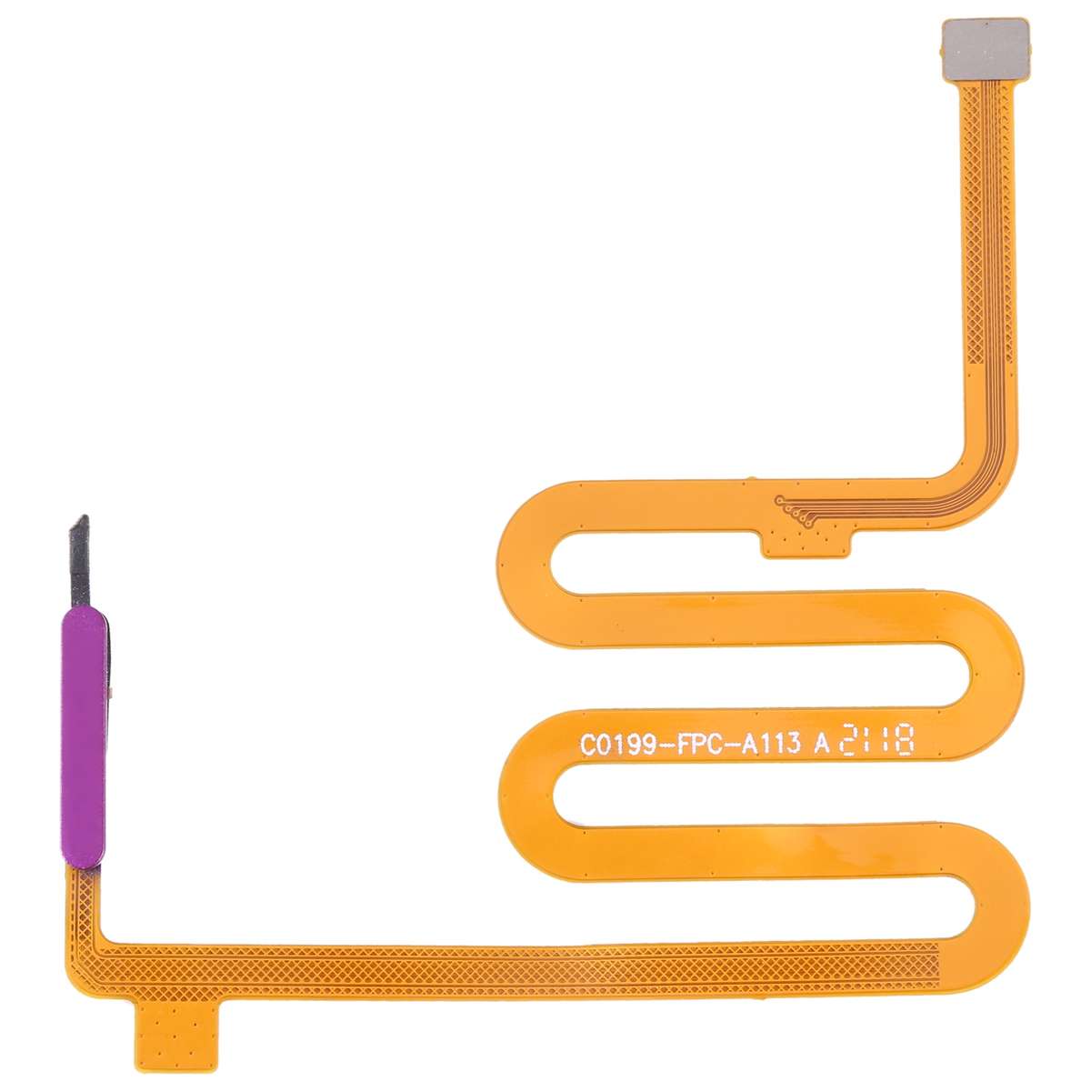 For Infinix Note 10 Pro Original Fingerprint Sensor Flex Cable (Black)