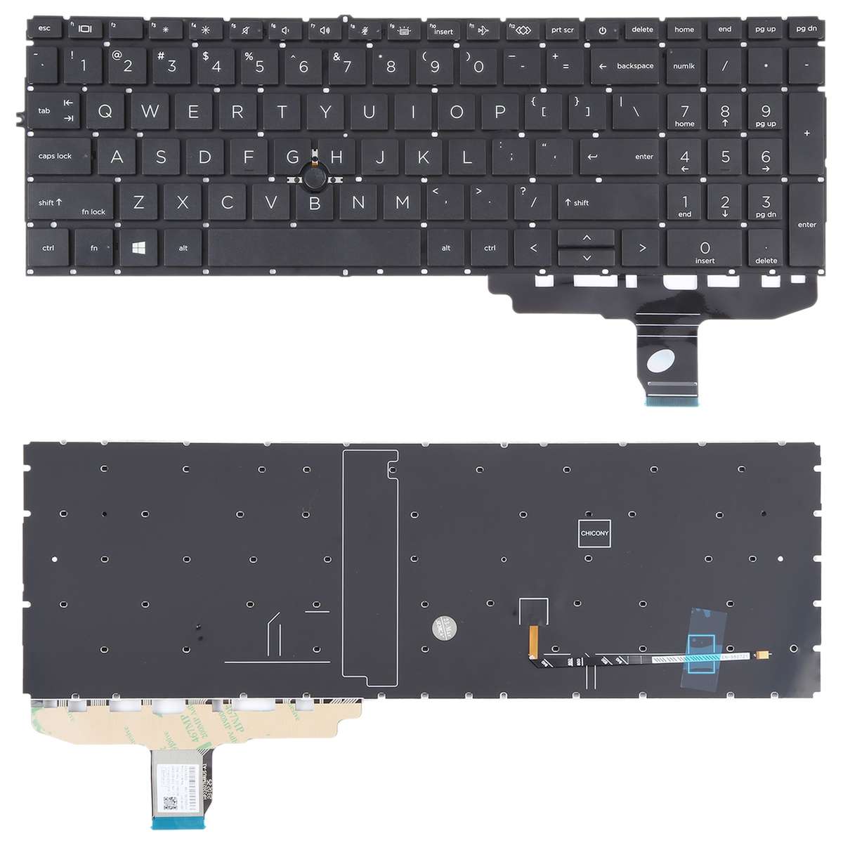 LOCAL STOCK Keyboard with Pointing For HP ELITEBOOK 850 G7 G8 845 G7 G8 855 G7 G8