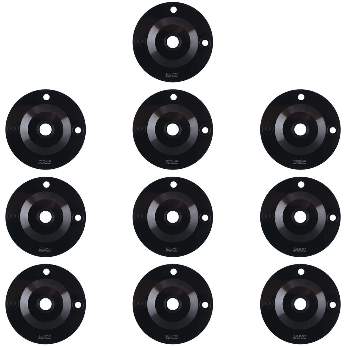 For Realme 11 Pro 10pcs Original Back Camera Lens(Black)