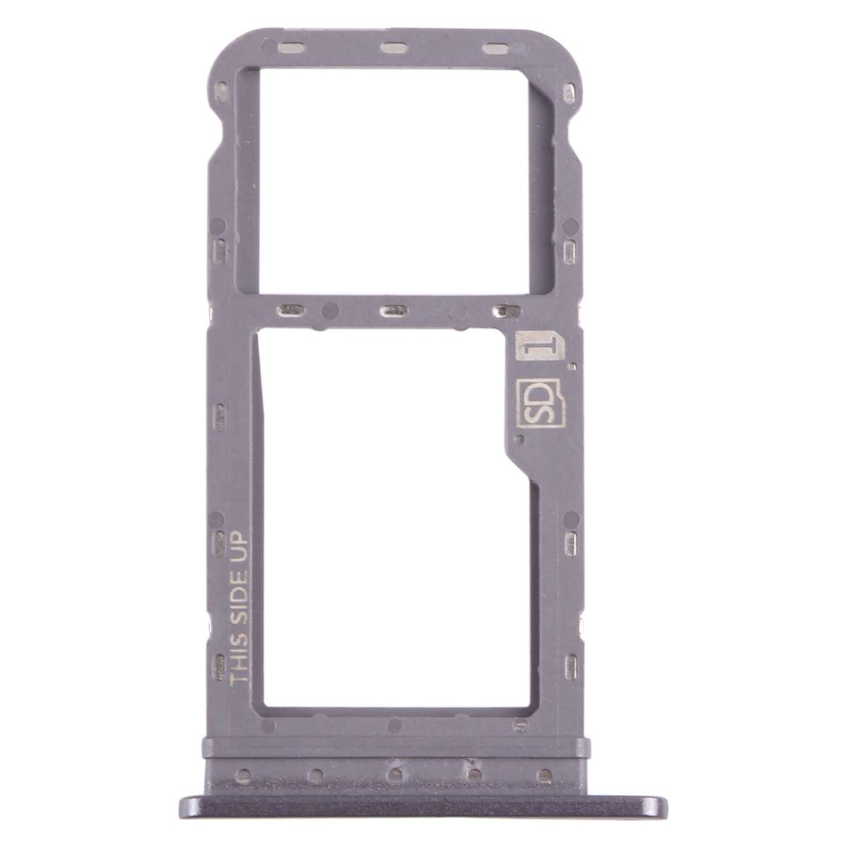 For Motorola Moto G Power 2021 SIM Card Tray + Micro SD Card Tray (Blue)