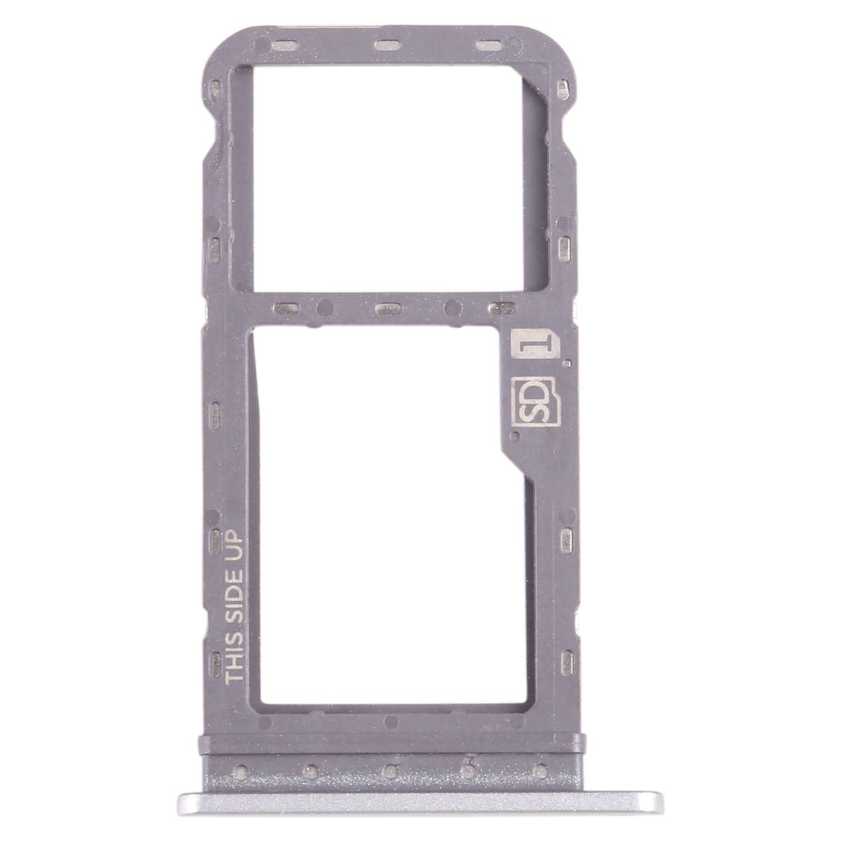 For Motorola Moto G Power 2021 SIM Card Tray + Micro SD Card Tray (Blue)