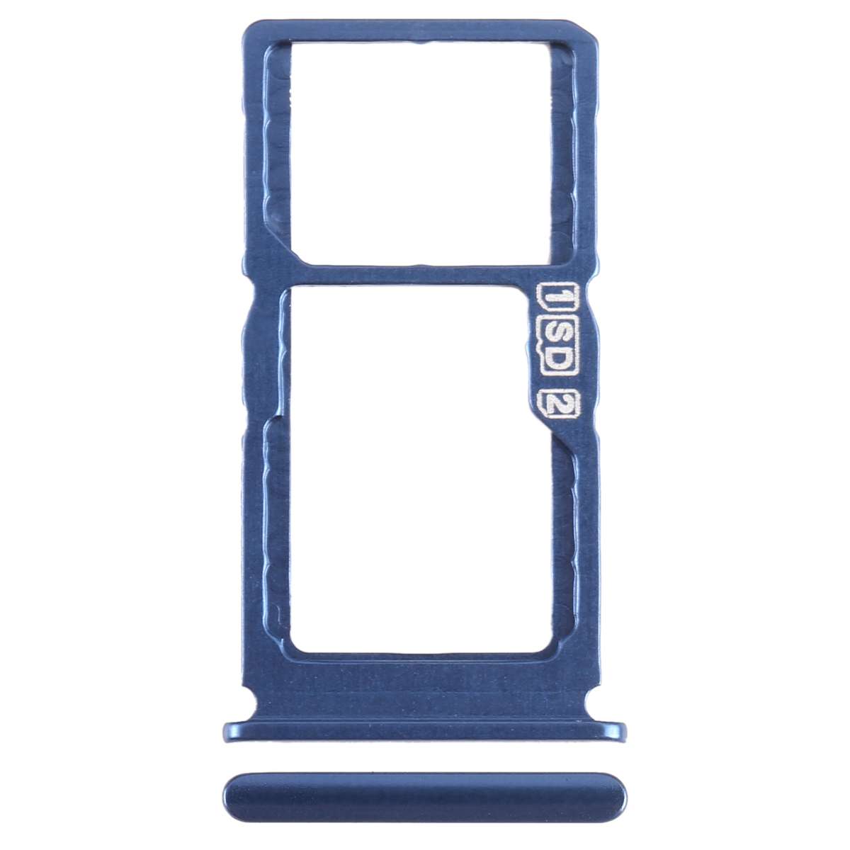 For Nokia 8.3 Original SIM + SIM / Micro SD Card Tray (Black)