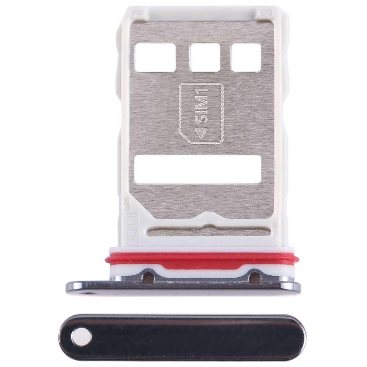 For Huawei Mate 50 Pro SIM Card Tray (Black)