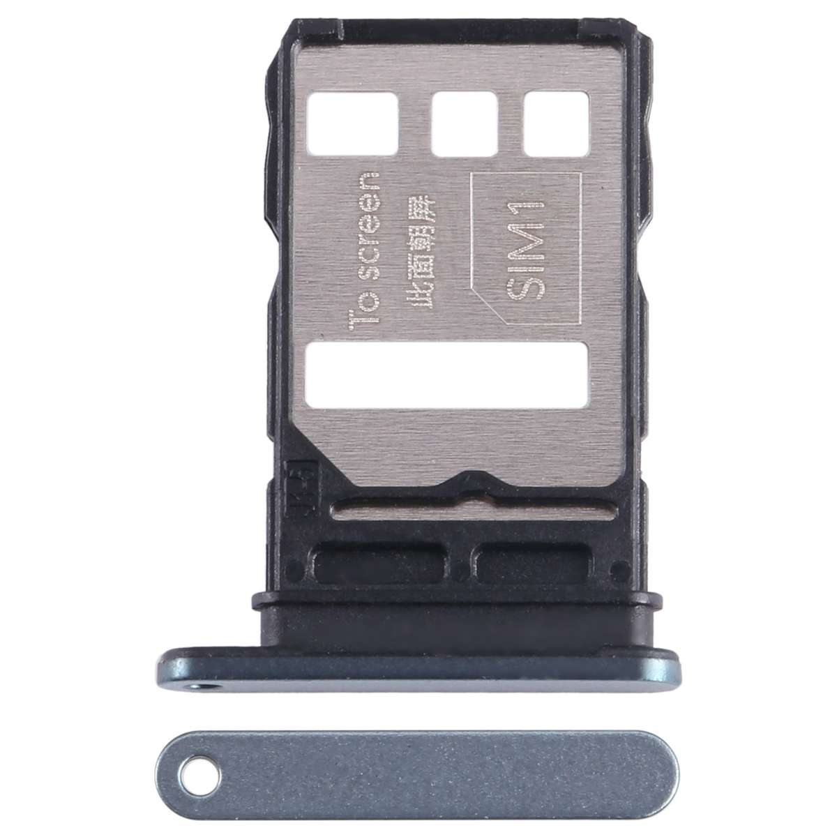 For Honor 60 Pro SIM + SIM Card Tray (Black)
