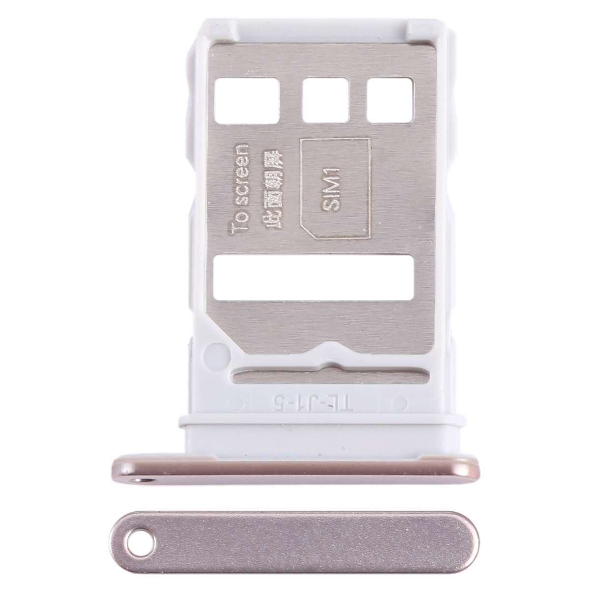 For Honor 60 Pro SIM + SIM Card Tray (Black)