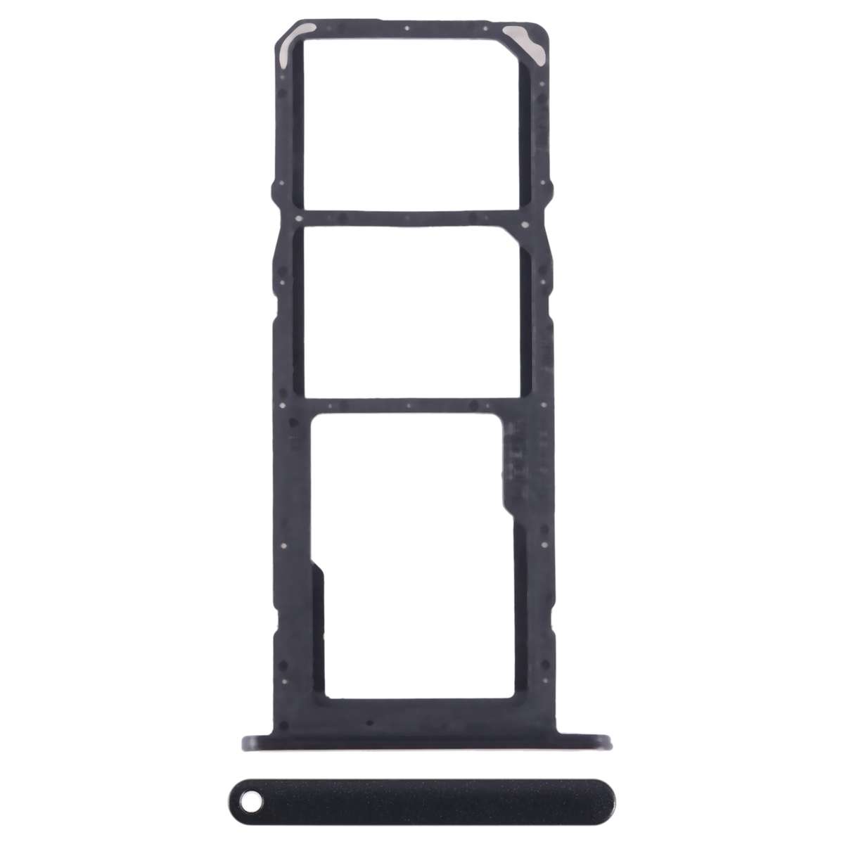 For Honor X10 Lite SIM + SIM + Micro SD Card Tray (Gold)