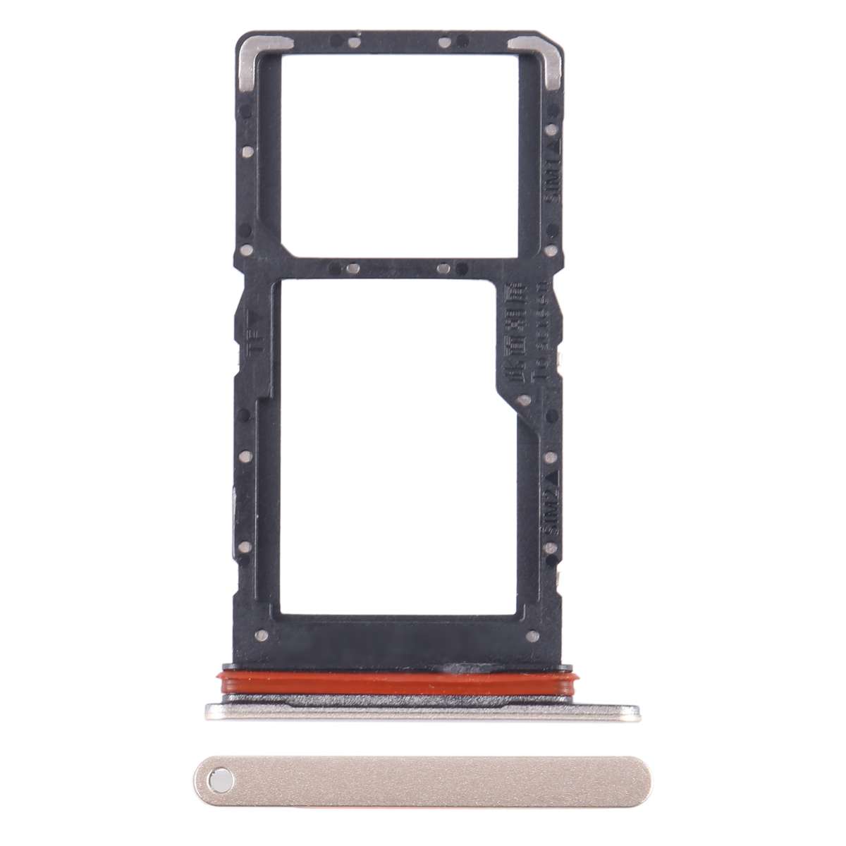 For Honor X5 SIM + SIM / Micro SD Card Tray (Blue)