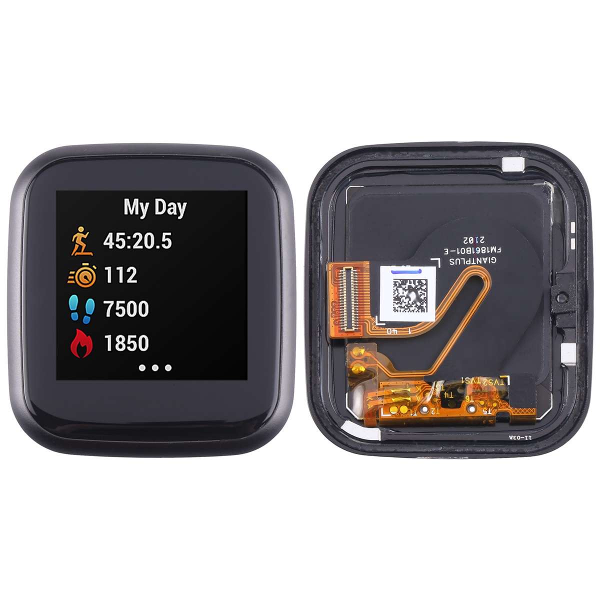 For Garmin Venu SQ Original LCD Screen with Digitizer Full Assembly