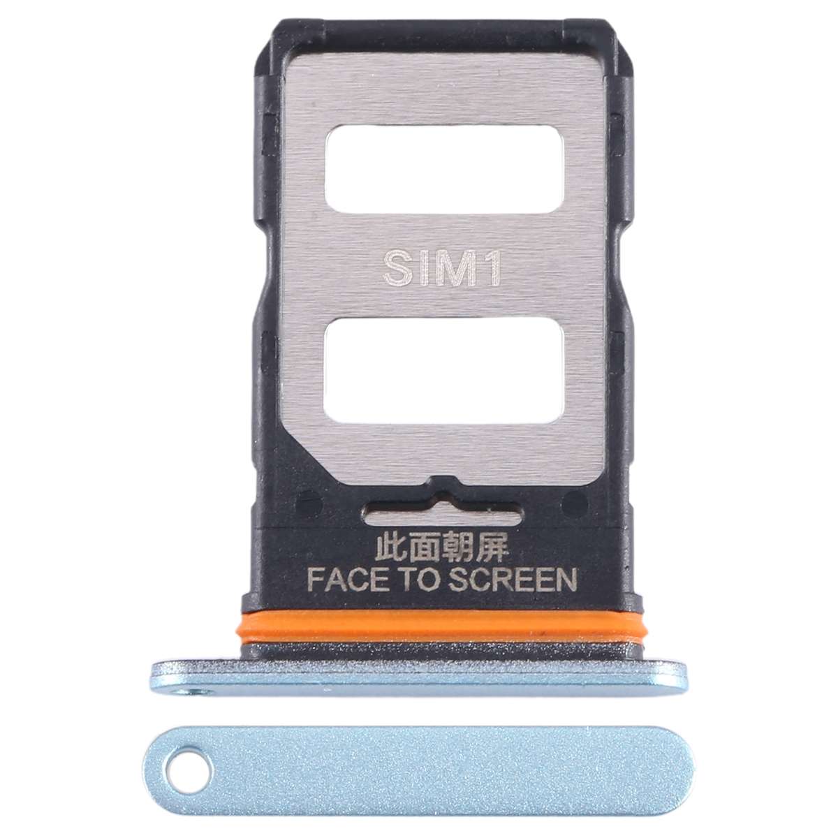 For Xiaomi Note 13 Pro SIM Card Tray + SIM Card Tray (Black)