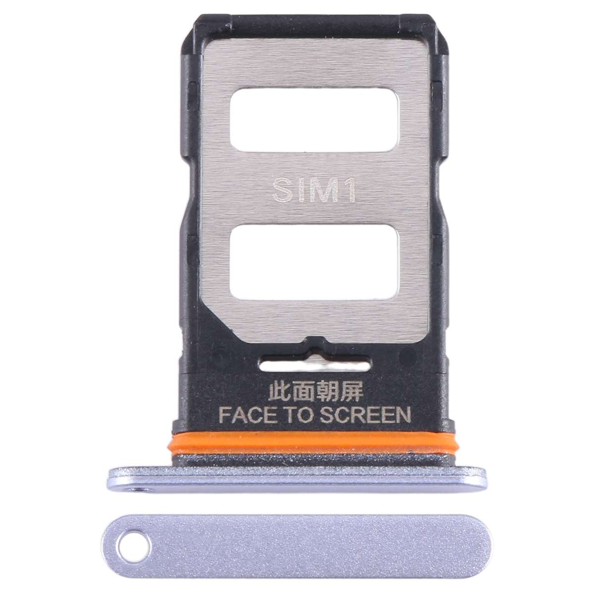 For Xiaomi Note 13 Pro SIM Card Tray + SIM Card Tray (Black)