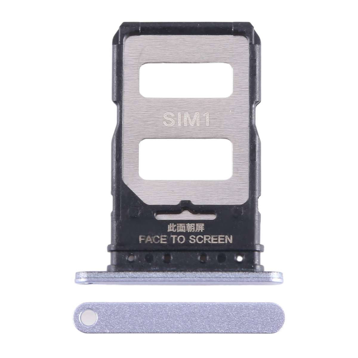 For Xiaomi Note 13 Pro+ SIM Card Tray + SIM Card Tray (Black)
