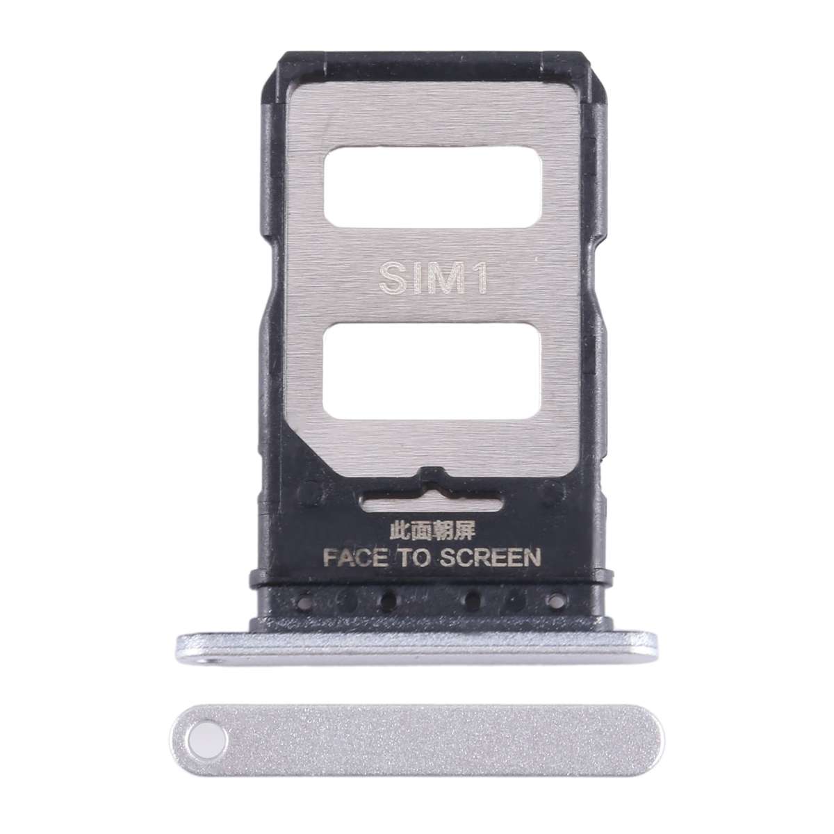For Xiaomi Note 13 Pro+ SIM Card Tray + SIM Card Tray (Black)