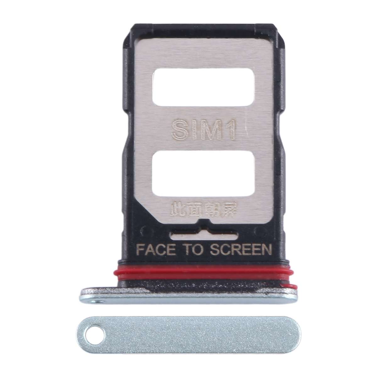 For Xiaomi 13T Pro SIM Card Tray + SIM Card Tray (Black)