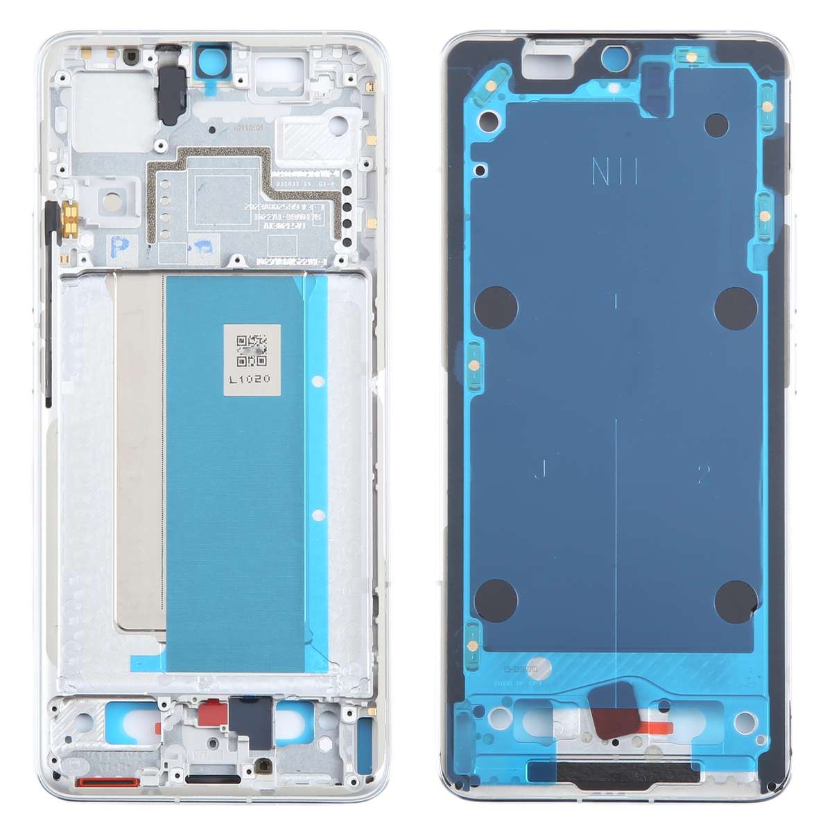 For Xiaomi Redmi K70 Original Front Housing LCD Frame Bezel Plate (Green)