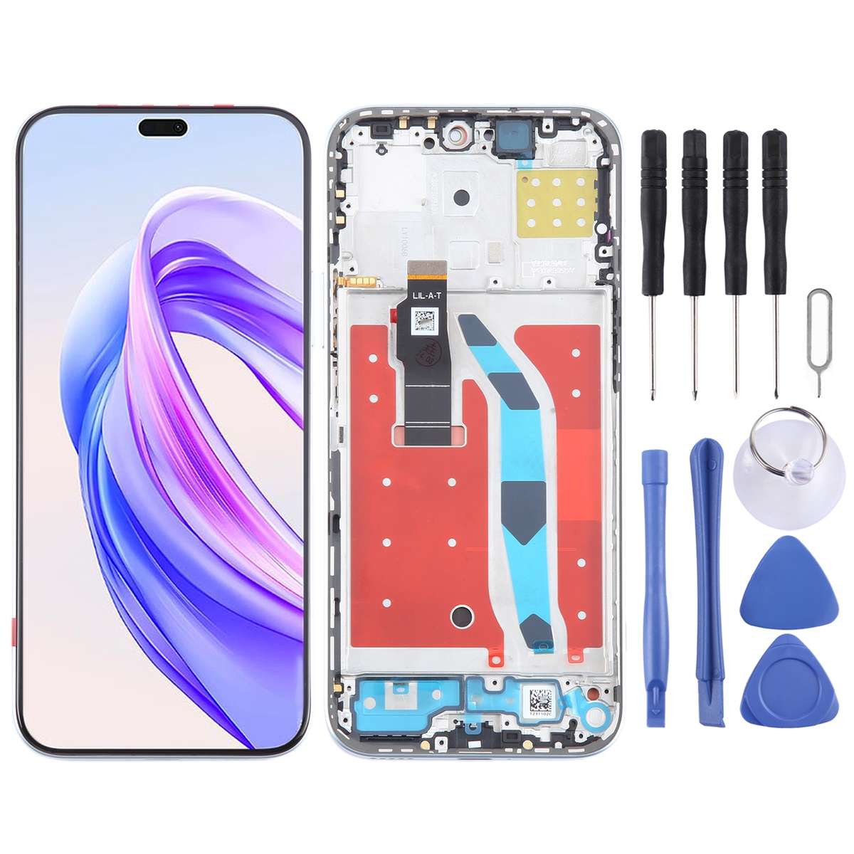 For Honor X50i+ Original LCD Screen Digitizer Full Assembly with Frame