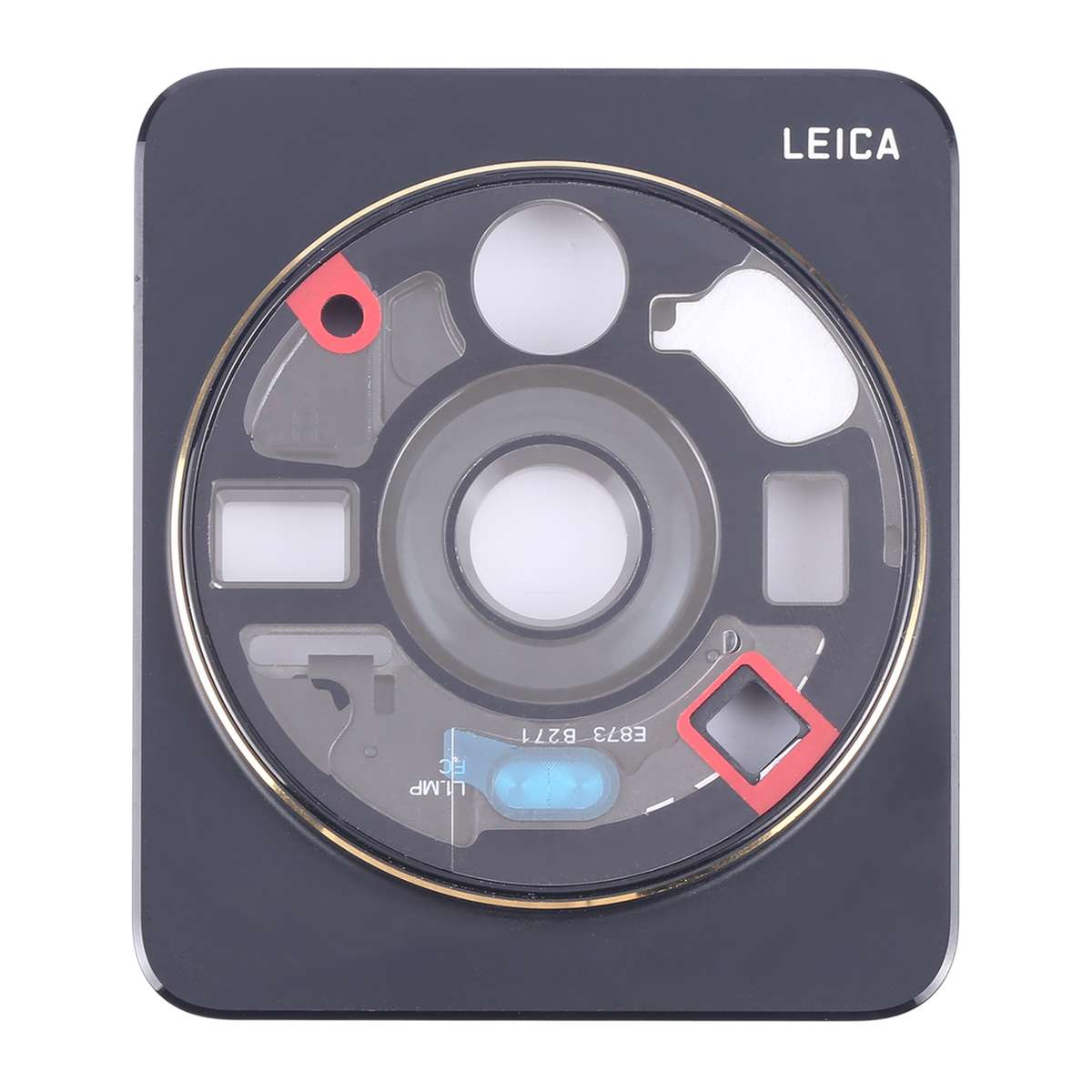 For Xiaomi 12s Ultra Camera Lens Cover (Black)