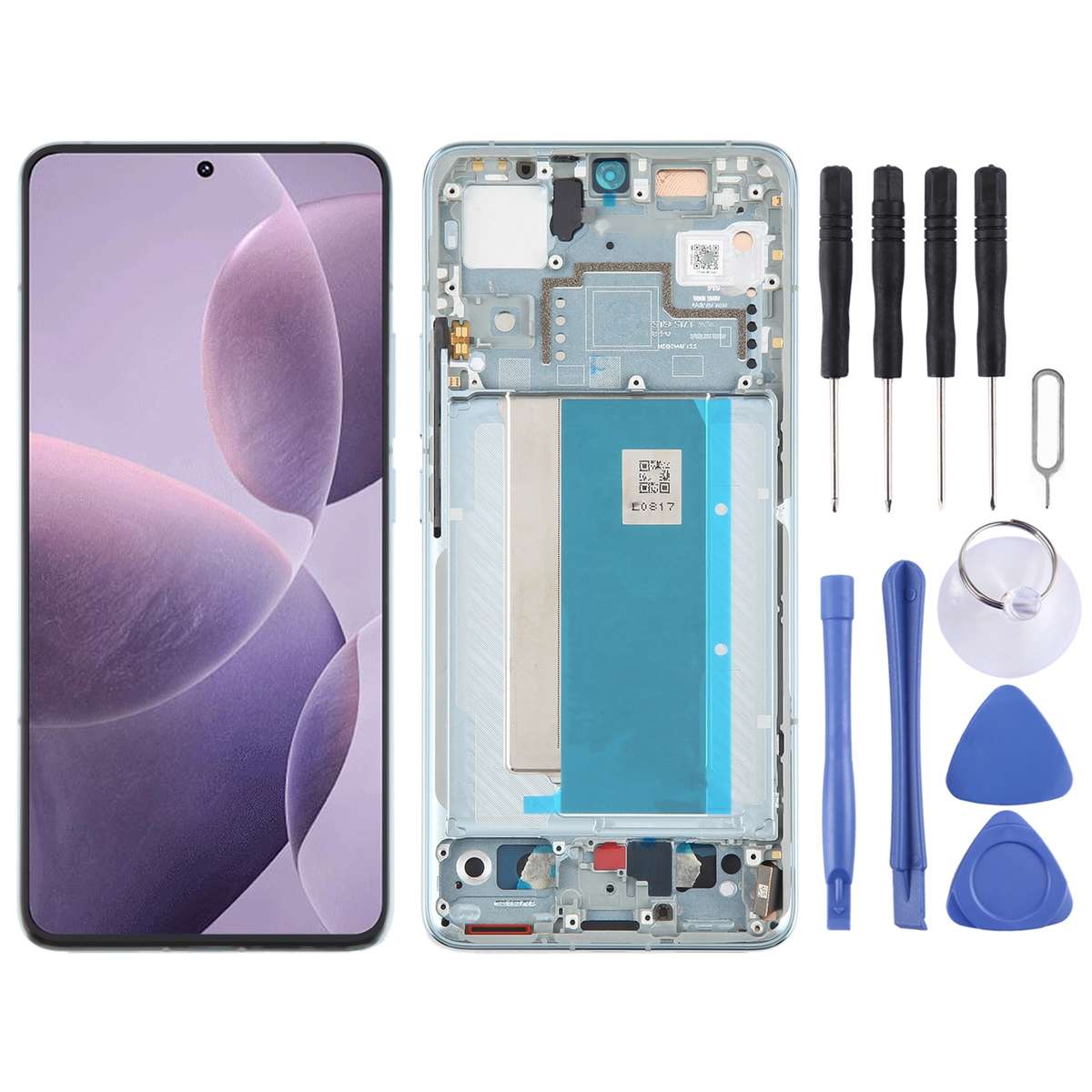 For Xiaomi Redmi K70 Pro Original AMOLED Material LCD Screen Digitizer Full Assembly with Frame (Bla
