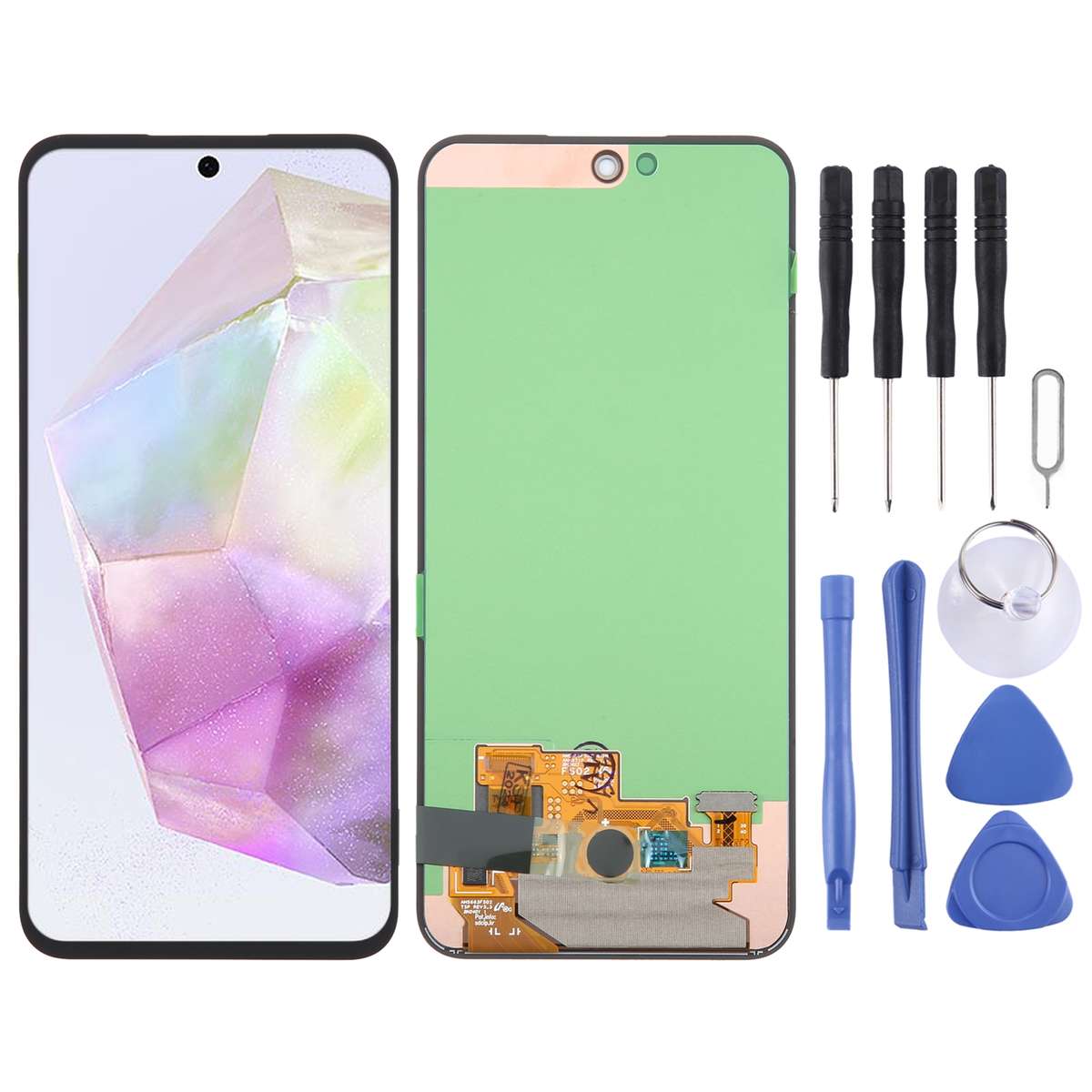 For Samsung Galaxy A35 SM-A356B Original LCD Screen With Digitizer Full Assembly