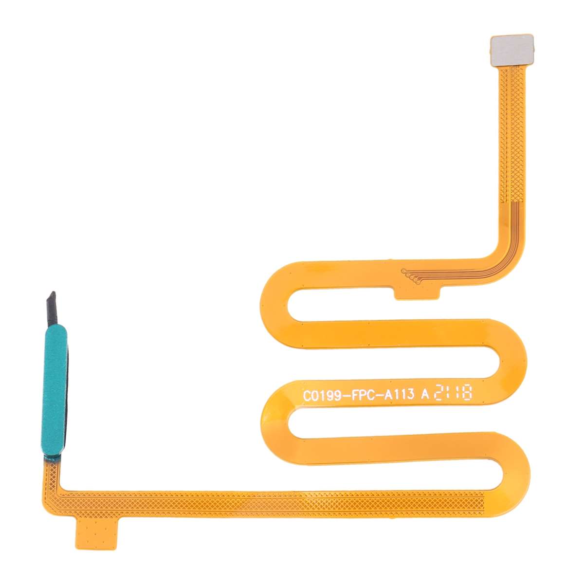 For Infinix Note 7 Lite X656 Original Fingerprint Sensor Flex Cable (Black)