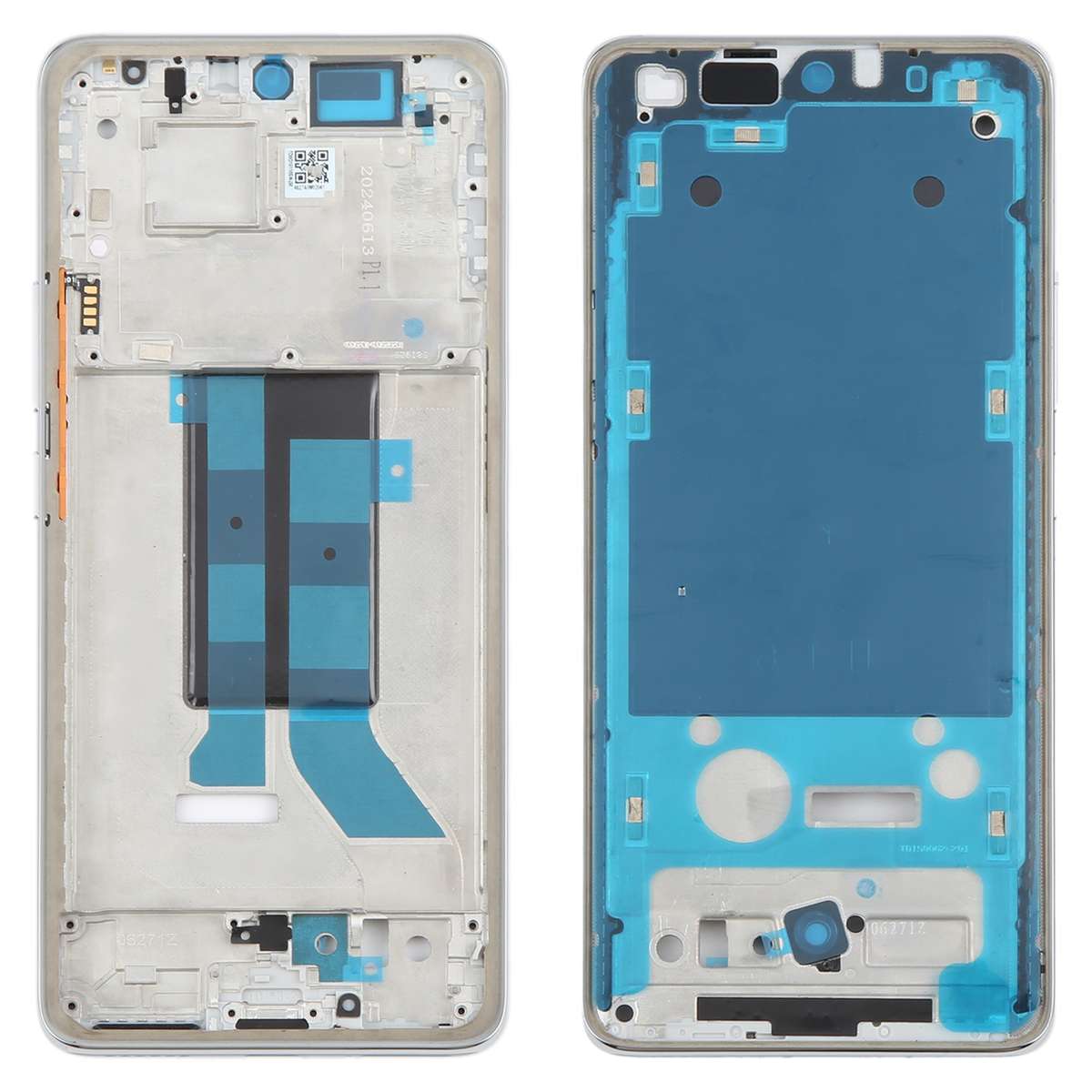 For Xiaomi Redmi Note 14 Pro 5G Original Middle Frame Bezel Plate (Black)