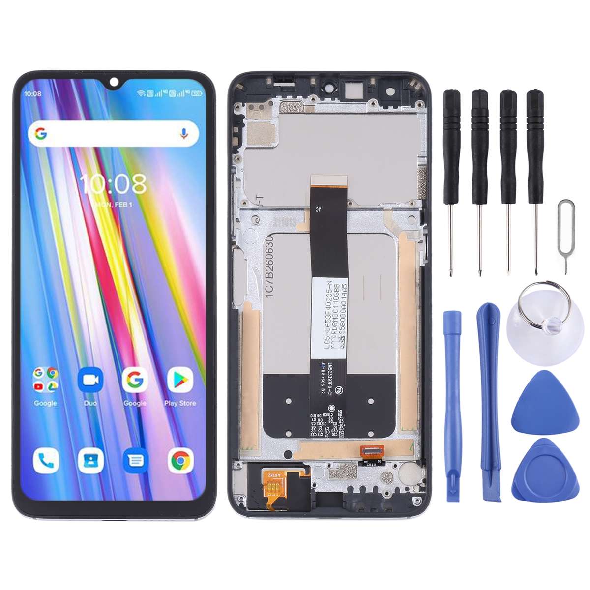 Original LCD Screen for Umidigi A11 with Digitizer Full Assembly (Black)