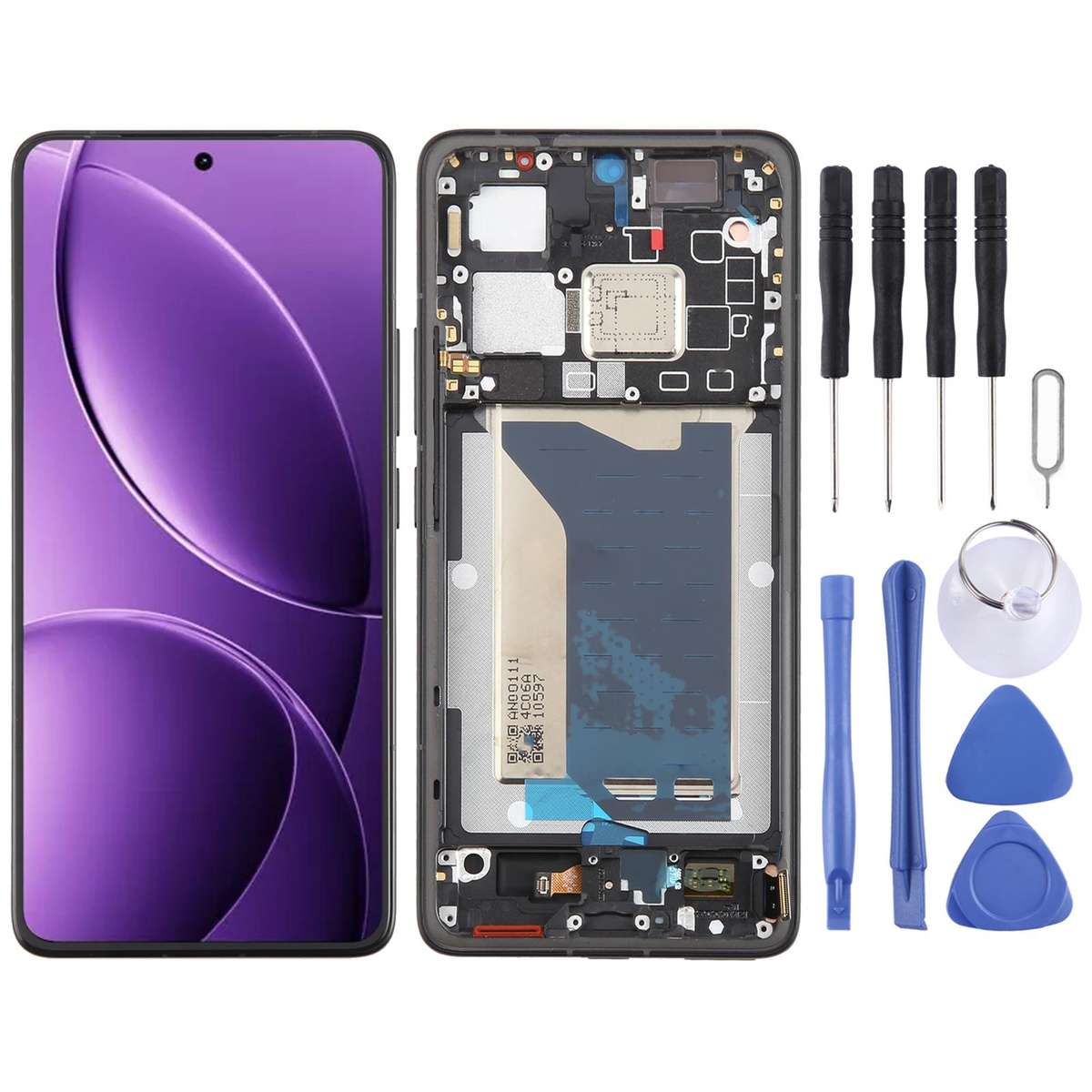 For Xiaomi Redmi K80 Pro AMOLED Original LCD Screen Digitizer Full Assembly with Frame (Black)