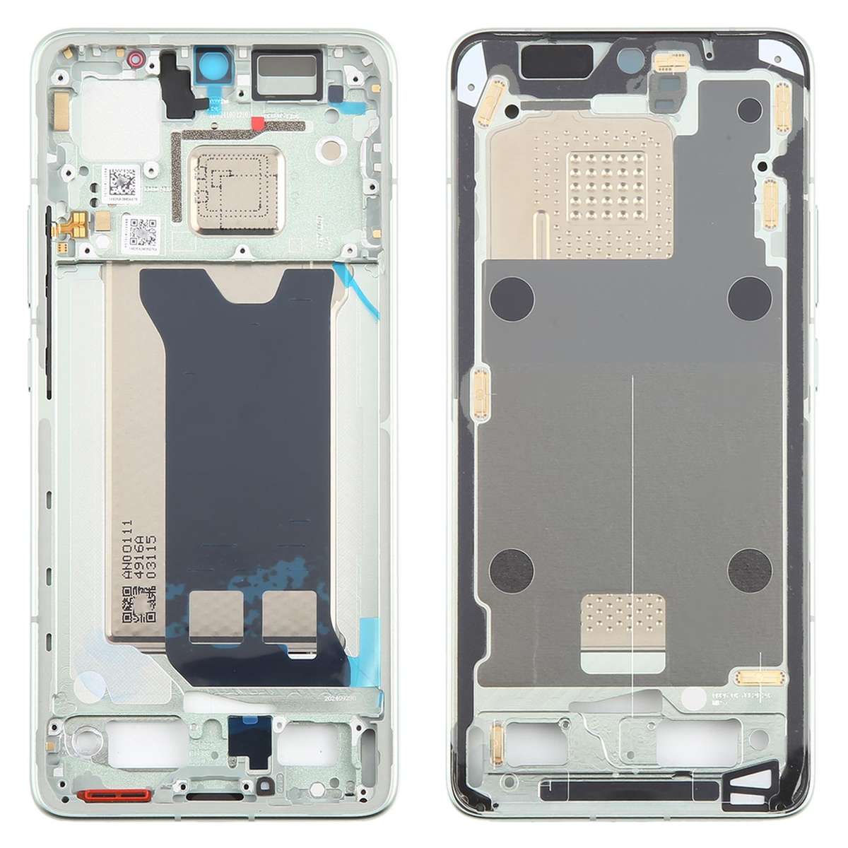 For Xiaomi Redmi K80 Original Middle Frame Bezel Plate (Black)