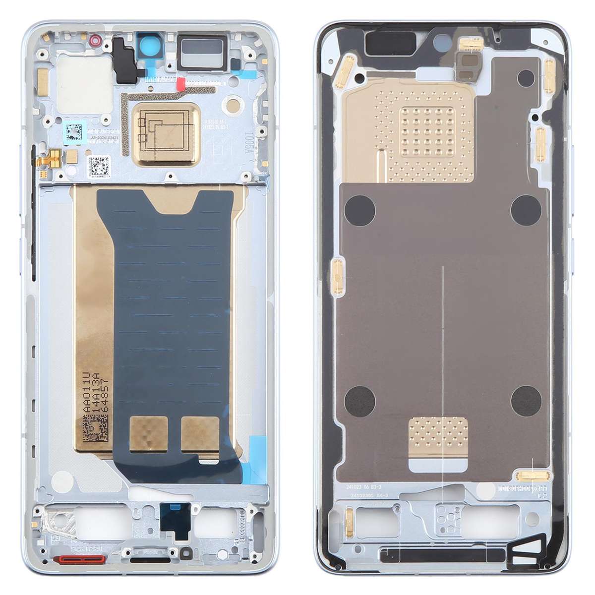 For Xiaomi Redmi K80 Original Middle Frame Bezel Plate (Black)