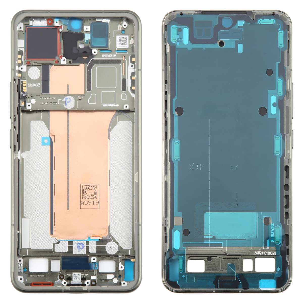 For Xiaomi 15 Pro Original Middle Frame Bezel Plate (Black)