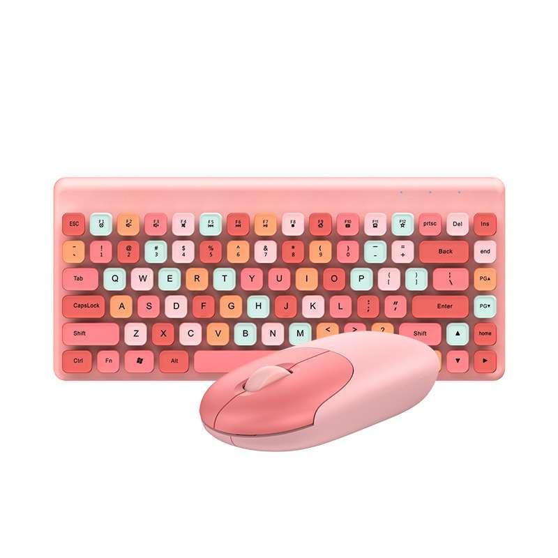 QW02 Wireless Keyboard Mouse Set(Red)