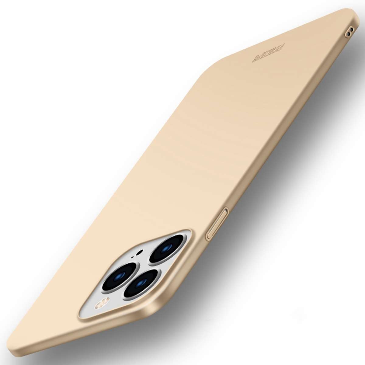 For iPhone 15 Pro Max MOFI Frosted PC Ultra-thin Hard Phone Case(Rose Gold)