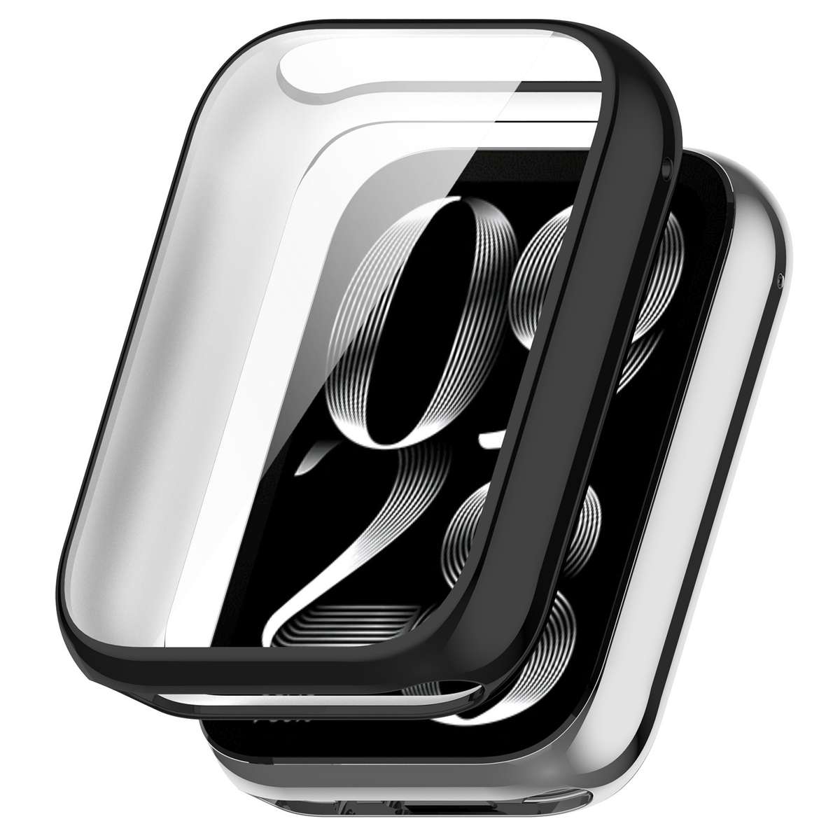 For Xiaomi Mi Band 8 Pro Electroplated Full Coverage TPU Watch Protective Case(Light Gold)