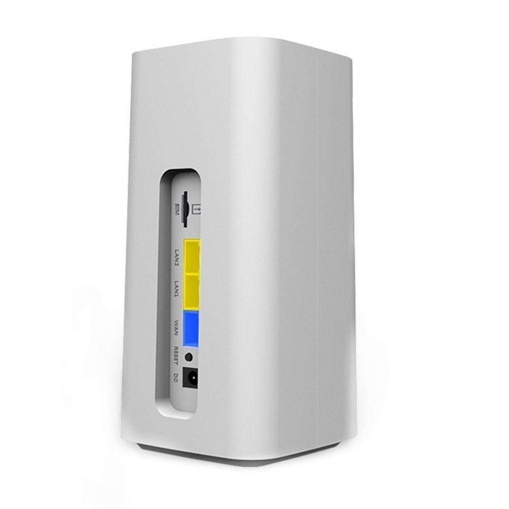 CPF101-E8 Home Office SIM Card Mobile WiFi Hotspot 3 LAN Ports Eurasian Version 4G LTE Router, Plug: