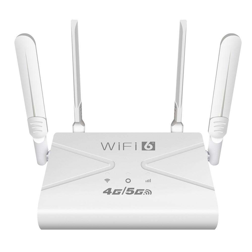 CPE907-E Eurasian Edition 150Mbps Download Speed 4 Antennas SIM Card Router 4G LTE WiFi Router, Plug