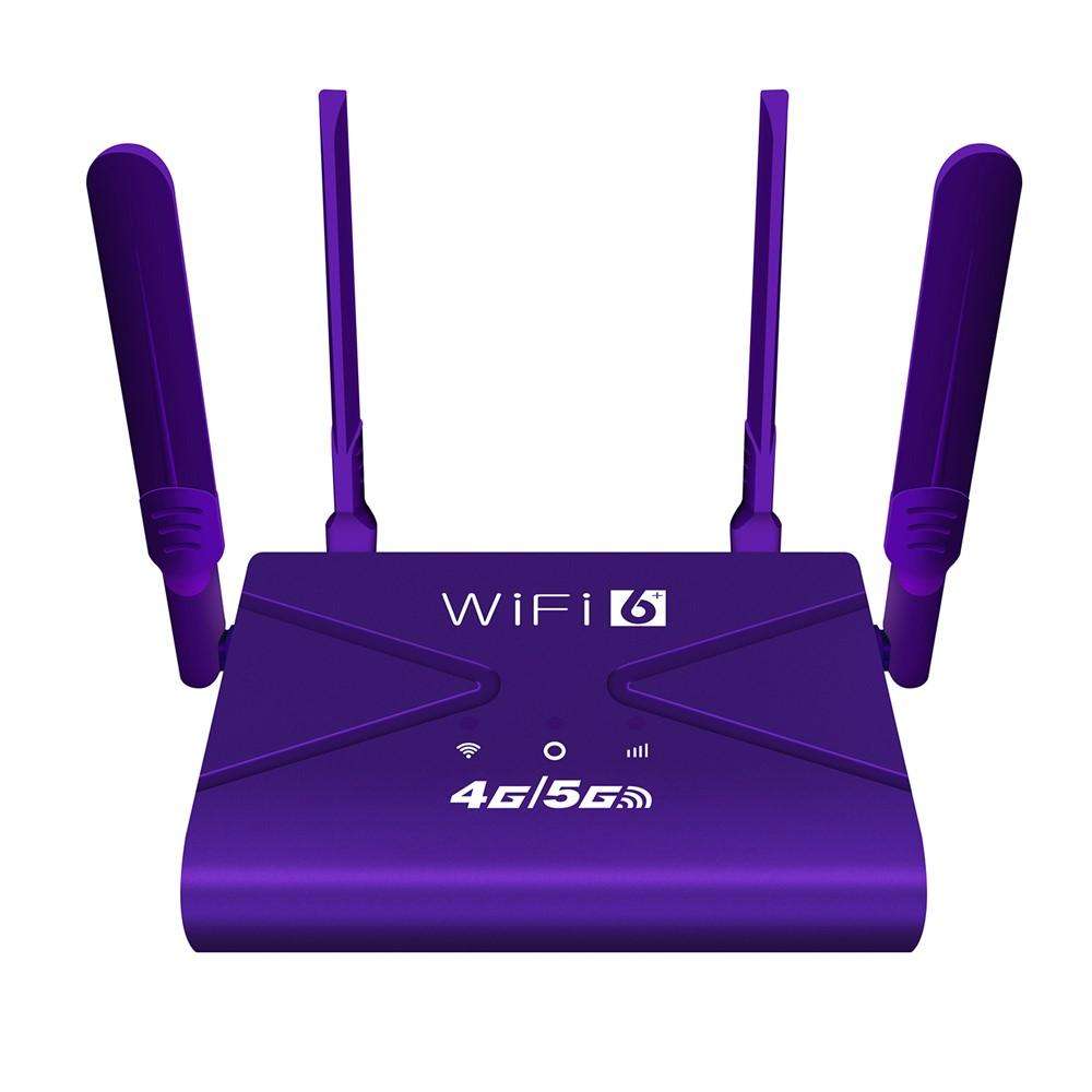 CPE907-E Eurasian Edition 150Mbps Download Speed 4 Antennas SIM Card Router 4G LTE WiFi Router, Plug