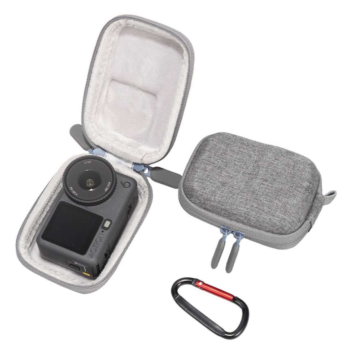 For DJI Osmo Action 6 Mini Body Shockproof Storage Bag(Black)