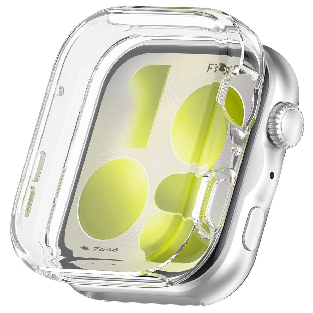 For Huawei Watch Fit 5 Pro Electroplated TPU Full Coverage Watch Protective Case(Pink)