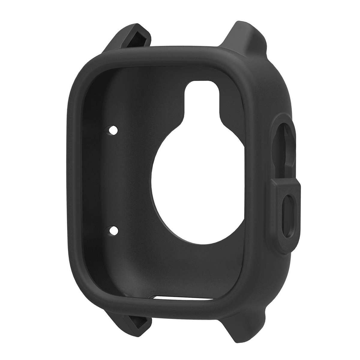 For Realme Watch 5 Silicone Watch Protective Case(Black)