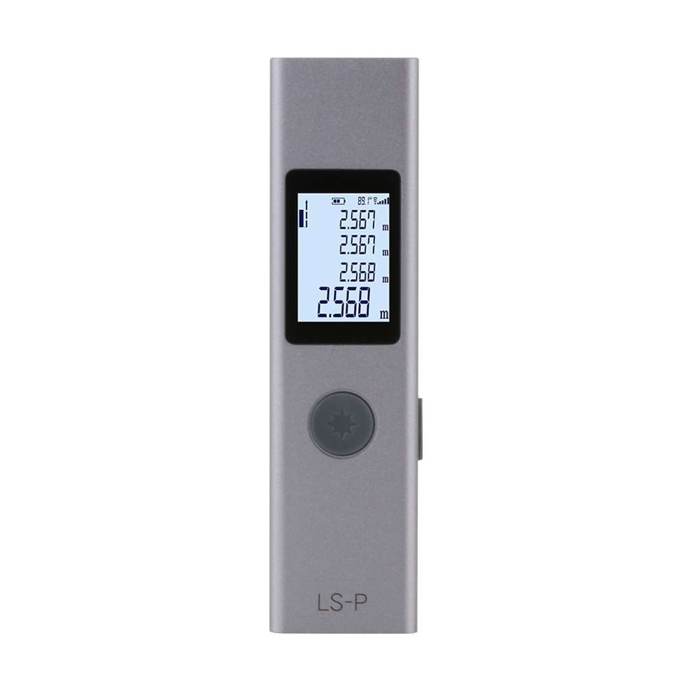 LS-P Laser Rangefinder Distance Meter 40m Handheld Mini Rechargeable LCD Digital Laser Distance Mete