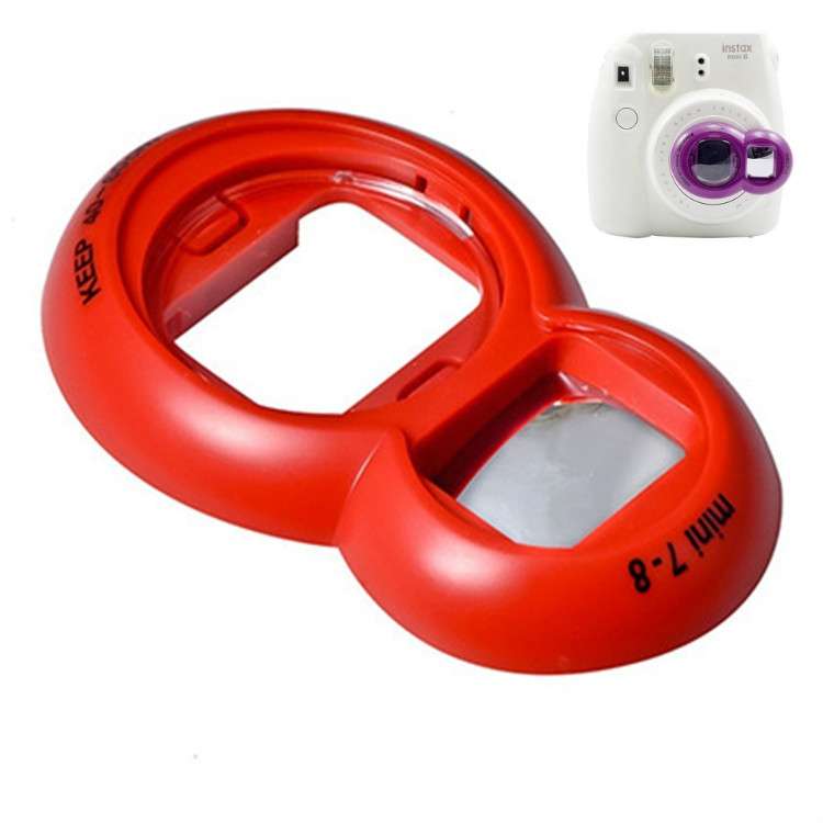 2PCS Selfie Mirror for Polaroid Mini7s / Mini8(White)