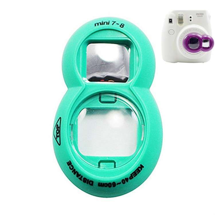 2PCS Selfie Mirror for Polaroid Mini7s / Mini8(White)