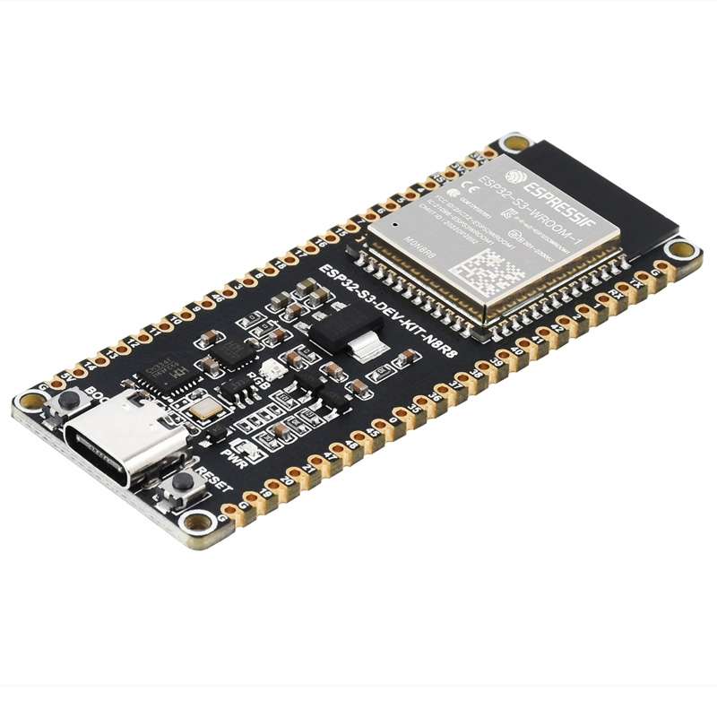 Waveshare ESP32-S3 Microcontroller 2.4GHz Wi-Fi Development Board ESP32-S3-WROOM-1-N8R8 Module Stand