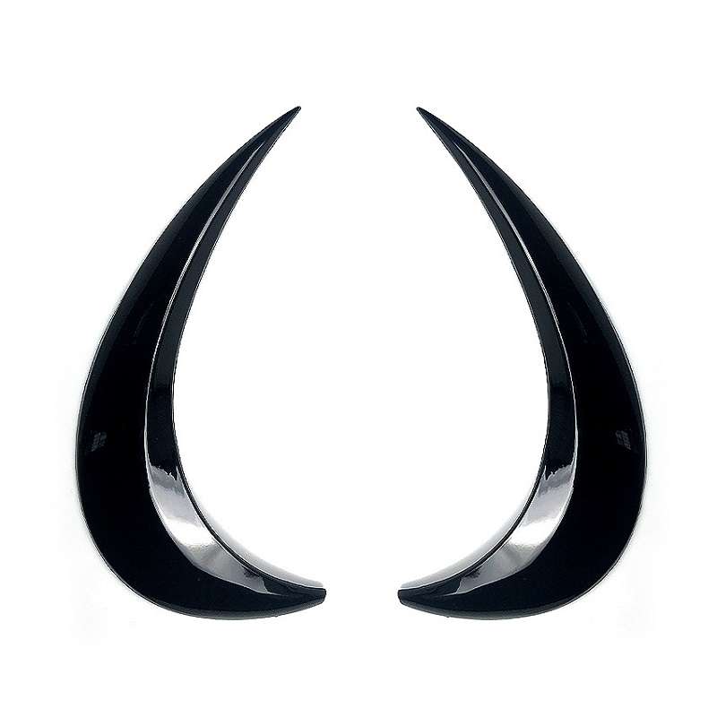 Headlight Eyebrow Modified Car Sticker For Volkswagen Beetle 2012-2018(Piano Black)