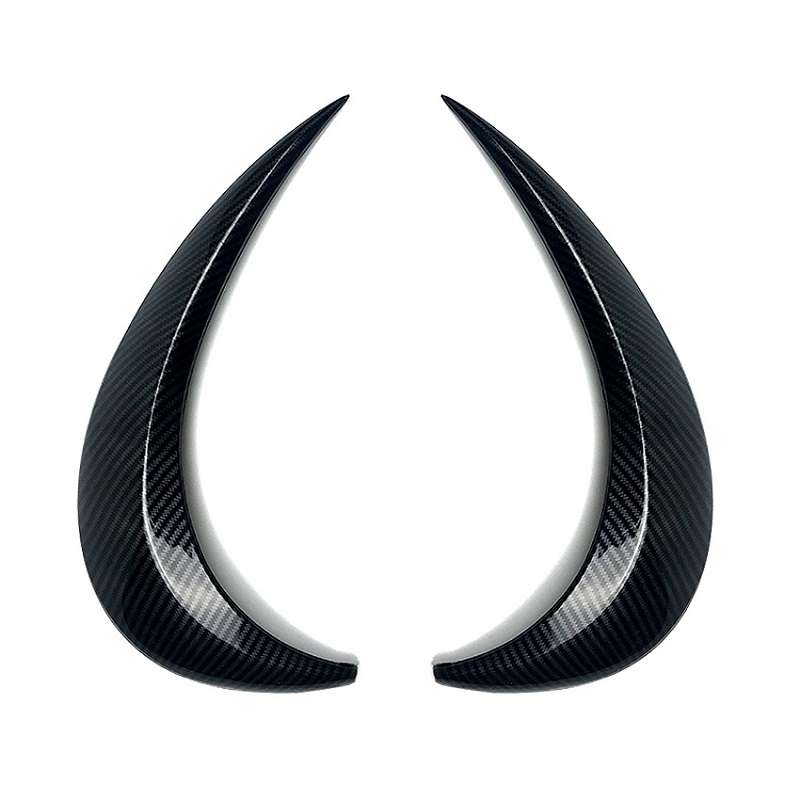 Headlight Eyebrow Modified Car Sticker For Volkswagen Beetle 2012-2018(Piano Black)