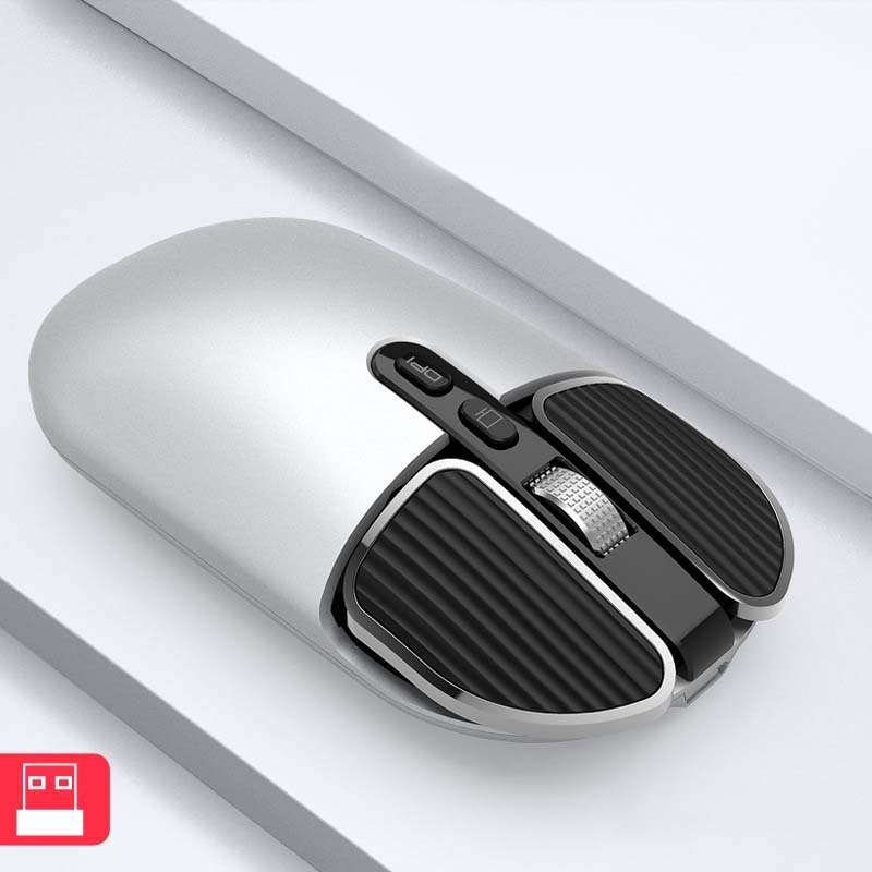 M203 2.4Ghz 5 Buttons 1600DPI Wireless Optical Mouse Computer Notebook Office Home Silent Mouse, Sty