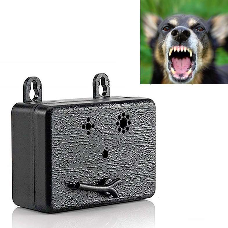 Ultrasonic Dog Repeller Pet Automatic Bark Stopper Dog Training Supplies, Specification: CSB19 (Batt