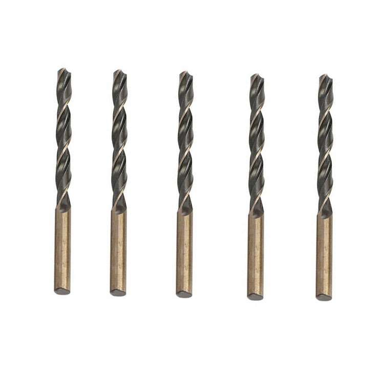 5 PCS 11.5mm Steel Plate High-Speed Steel 4341 Black Yellow Twist Drill
