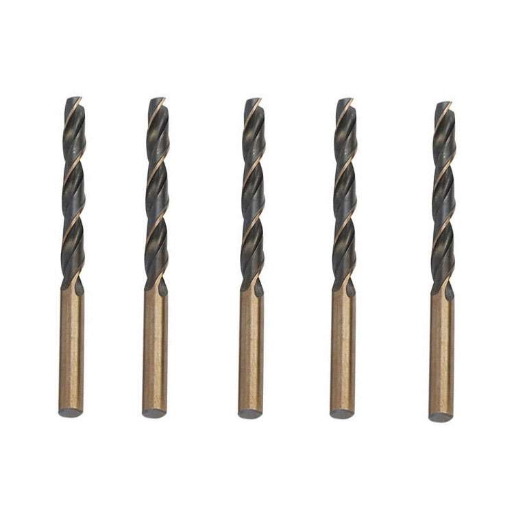5 PCS 13mm Steel Plate High-Speed Steel 4341 Black Yellow Twist Drill