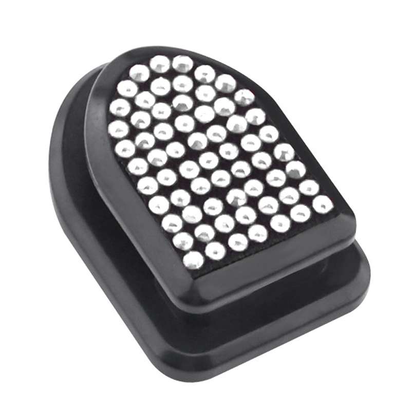 Diamond-Studded Car Hook Car Accessories Hook Seat Back Car Small Hook(White Diamond)