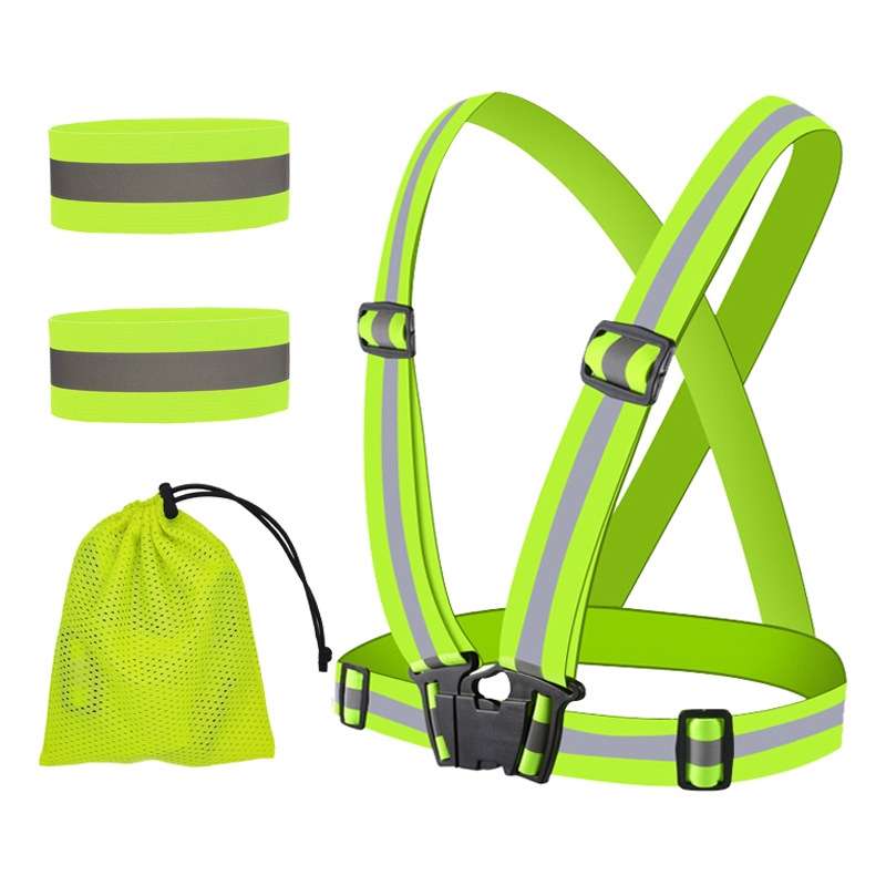 Reflective Elastic Band Suit Night Running Construction Site Traffic Safety Reflective Equipment,Sty